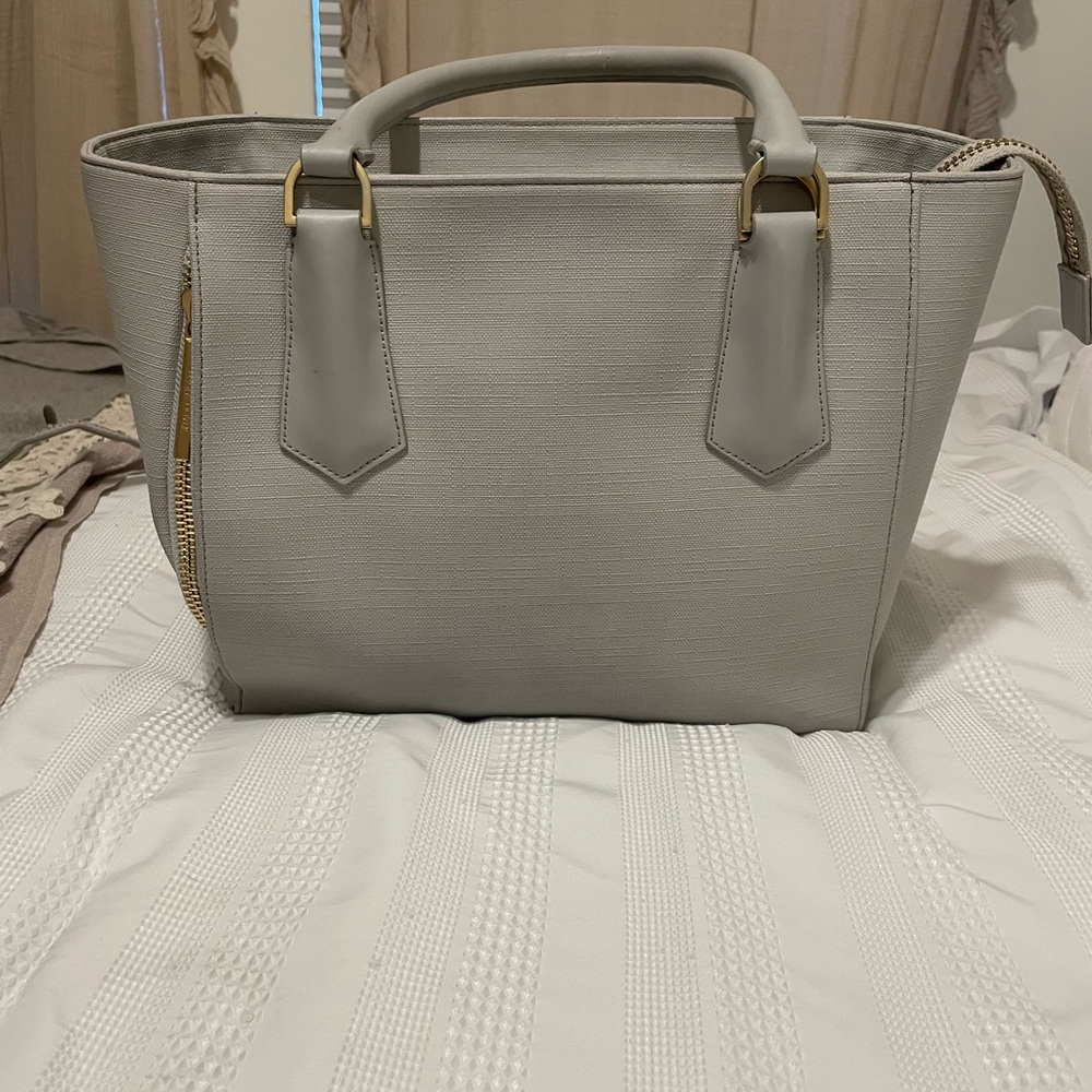 Dagne Dover Gray Tote Bag